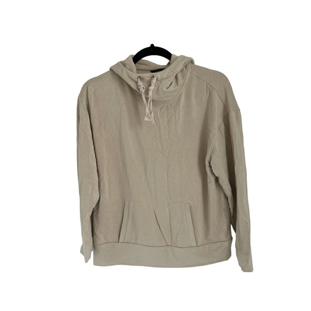 Banana Republic Baby Terry Sweatshirt Hoody Oversized Sweater Cream Color Size X